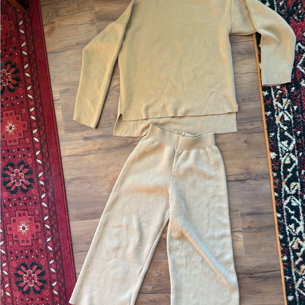 Cozy Tan two piece Set